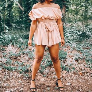Showpo Flowy Off the Shoulder Romper